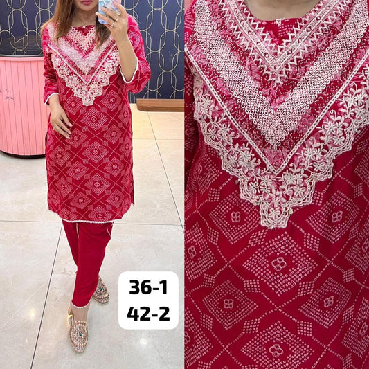 Article 1320 – Cotton Printed Co-ord Set for Women | Premium Casual Wear | Urban Closet