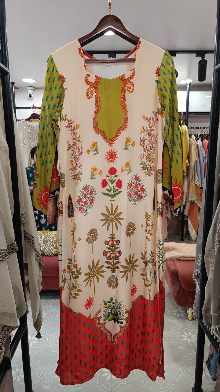 Printed Dress 2184