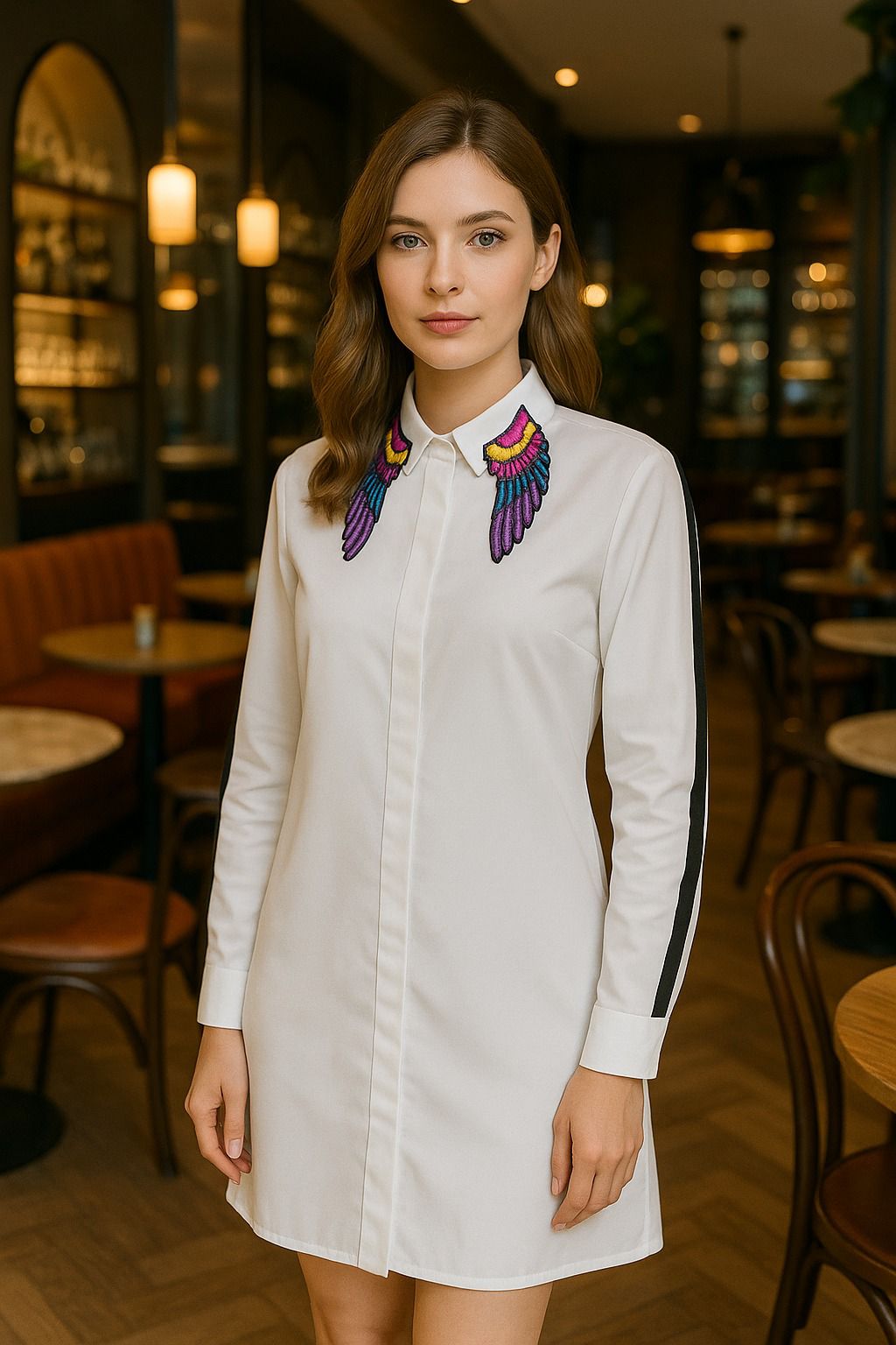 Rutba Khan – Article 2730 Premium Imported Fabric Tunic with Handwork | Sizes 38–46