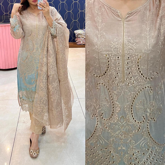 Pure Cotton Pakistani Suit | Premium Collection | Sizes 40–46