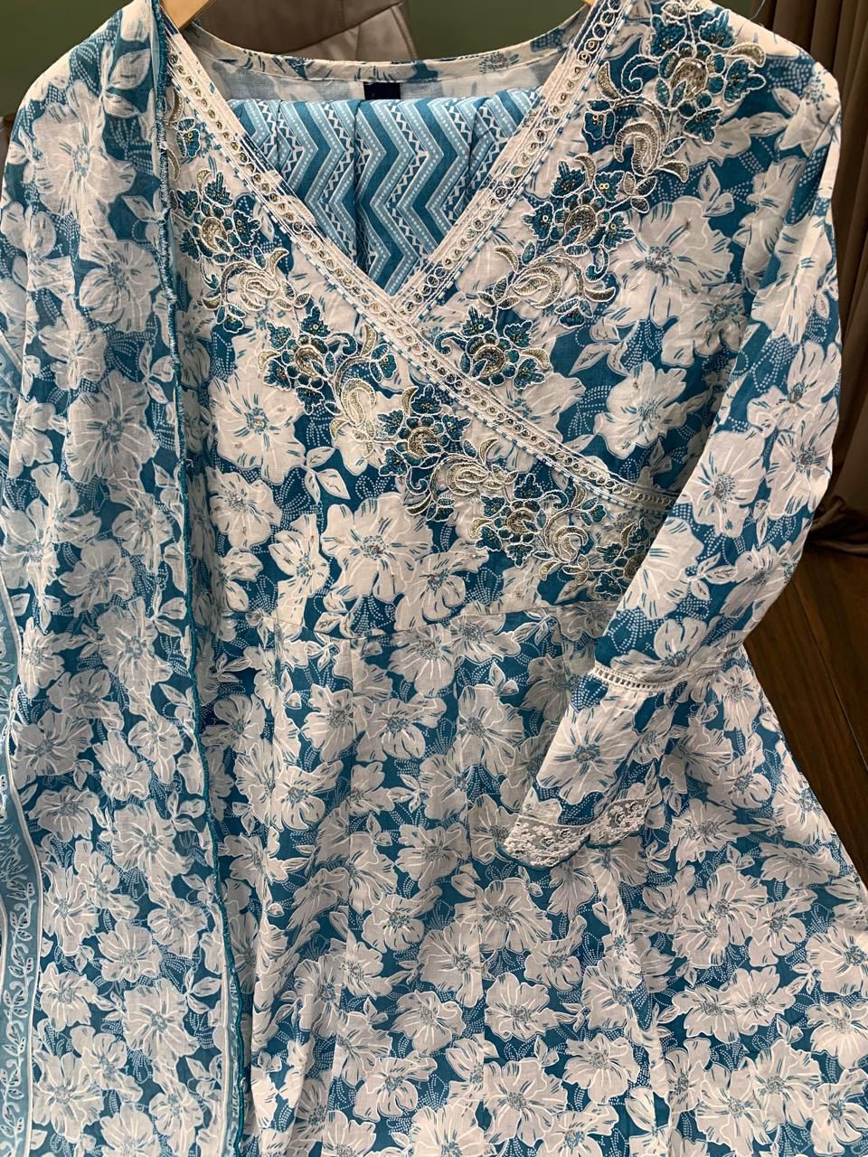 Cotton Anarkali Suit – Premium Quality | Sale | Urban Closet