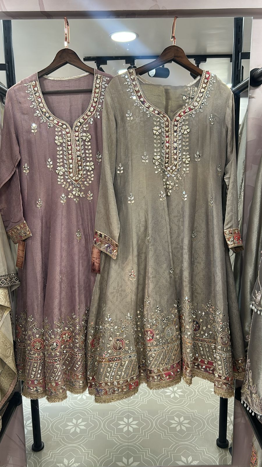 2180 short Anarkali