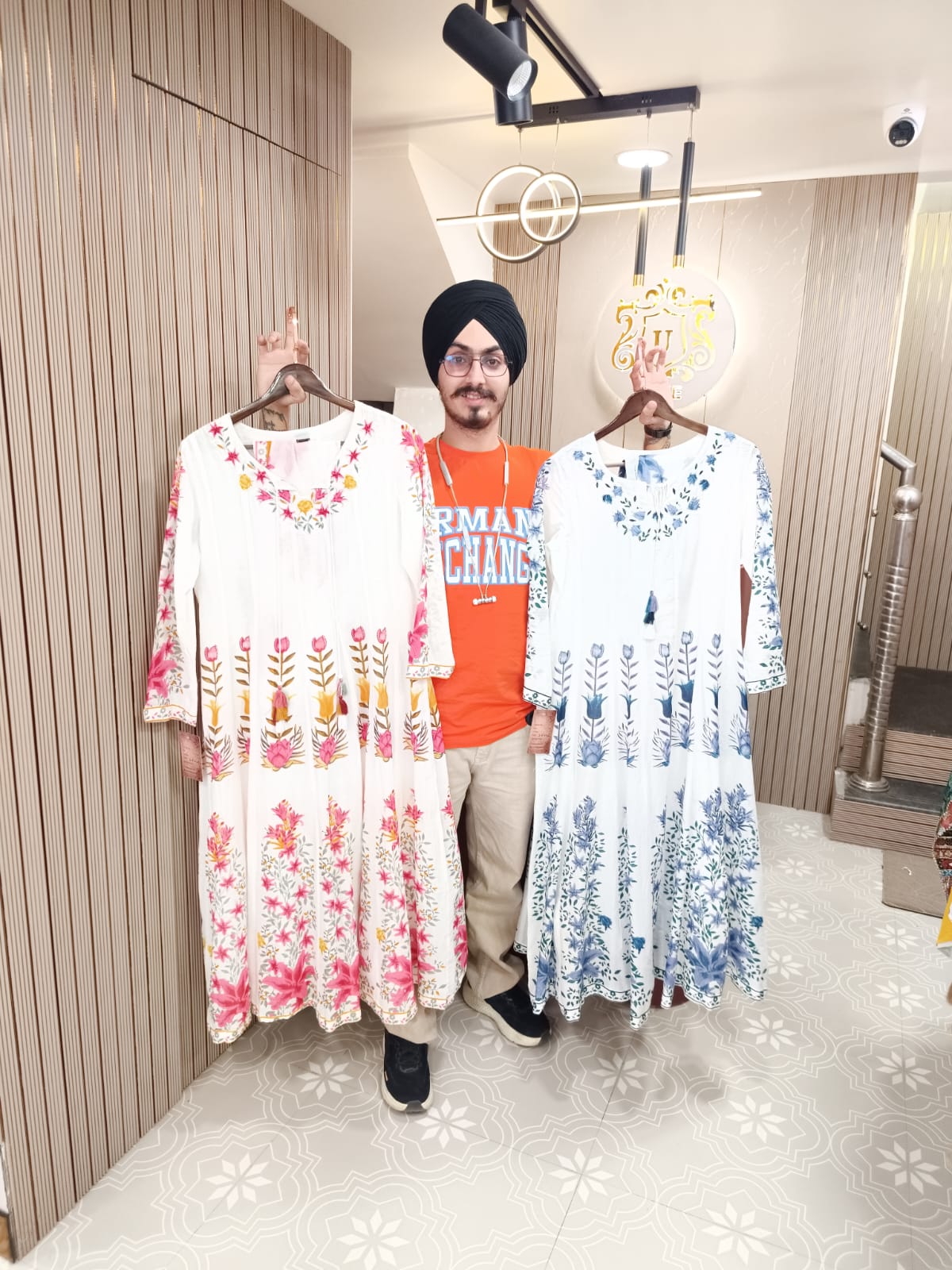 2241 Cotton Anarkali