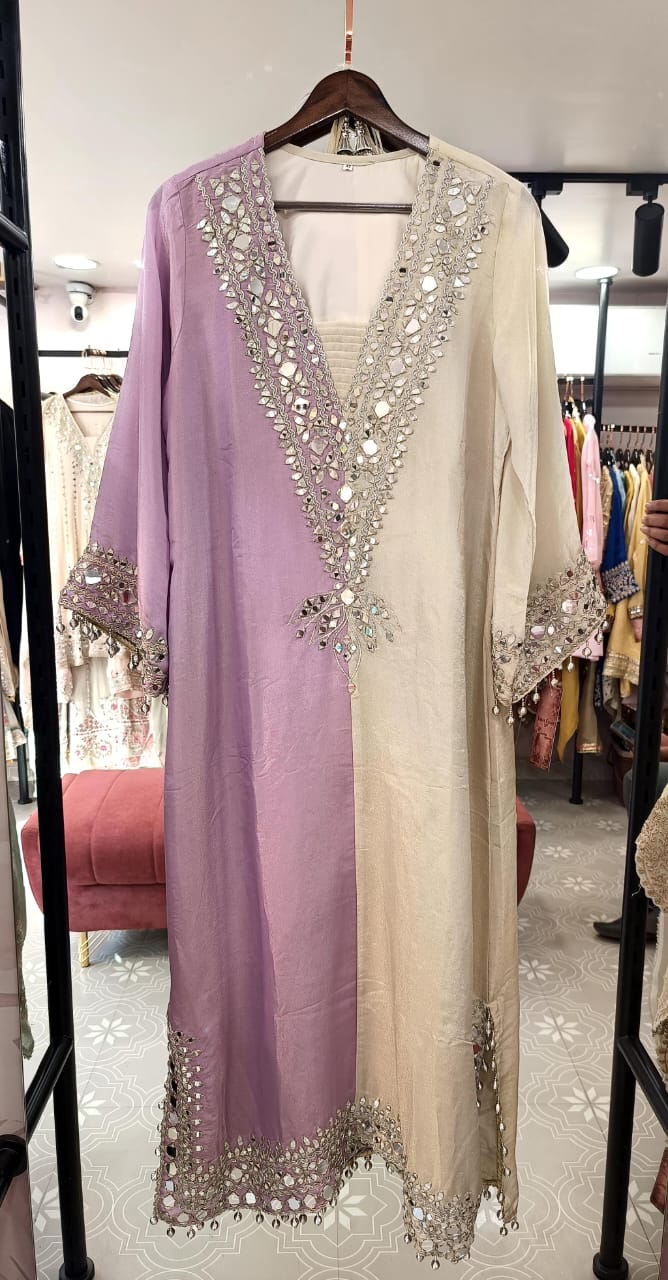 1977 Long dress Dual Tone