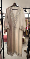 1977 Long Dress Dual Tone
