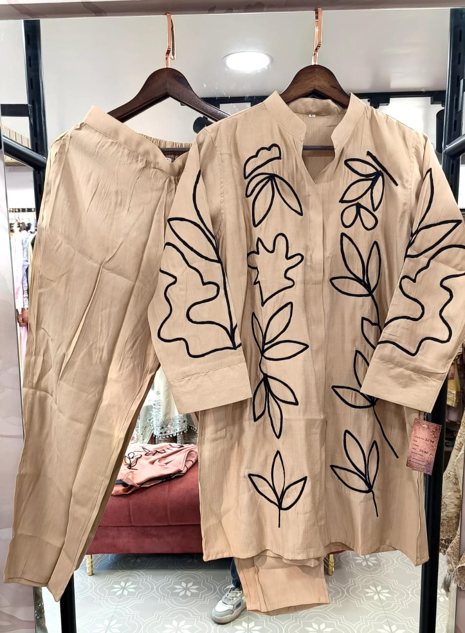Cotton Silk Coord set