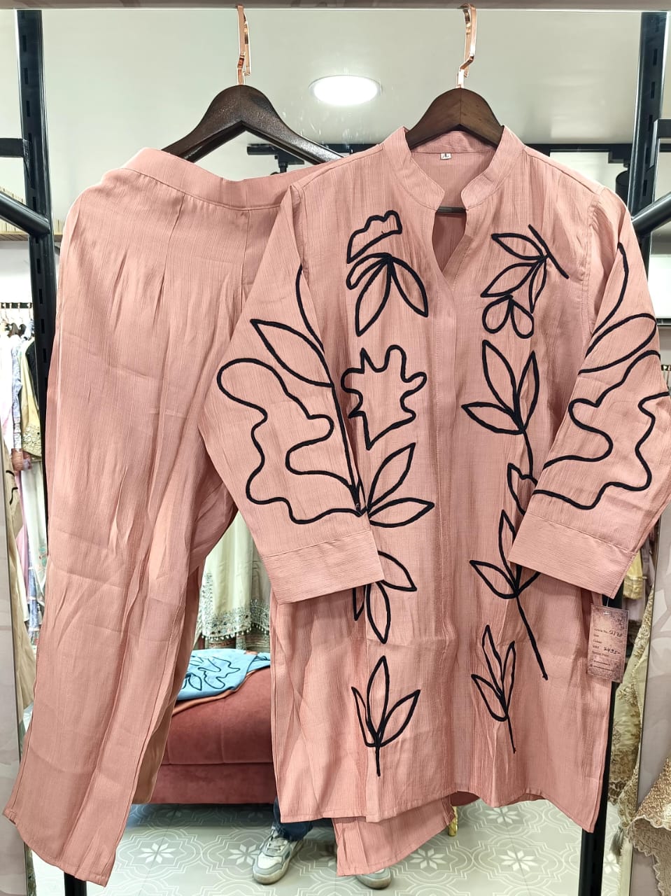 Cotton Silk Coord set