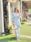 Digital Print Crepe Co-ord Set