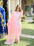 Shifli three piece suit with embroidery