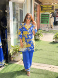 Digital Print Crepe Co-ord Set