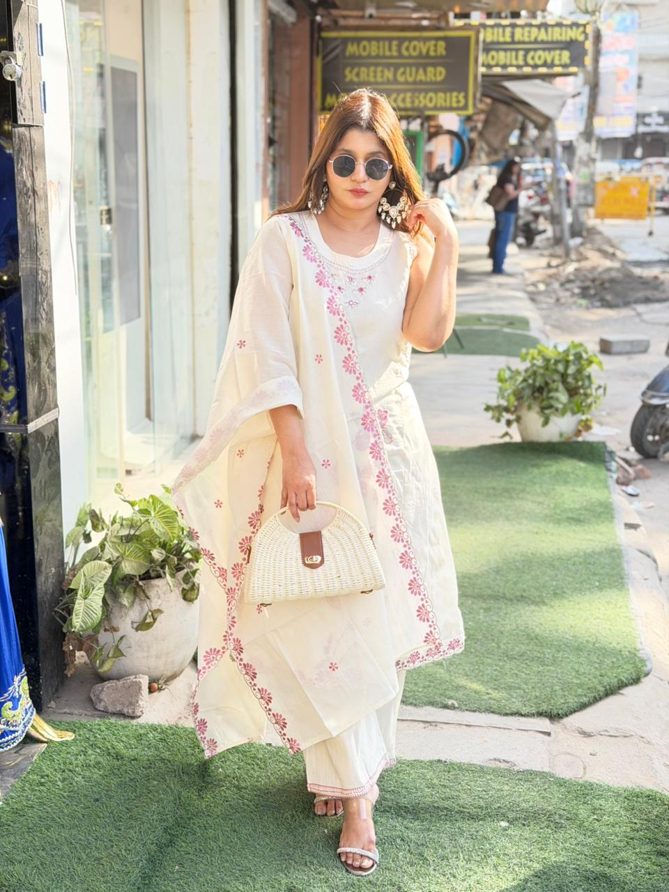 Cotton 3Piece Suit