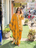 Pure Pakistani printed Muslin Suit with Dupatta , Elegant Ethnic Wear