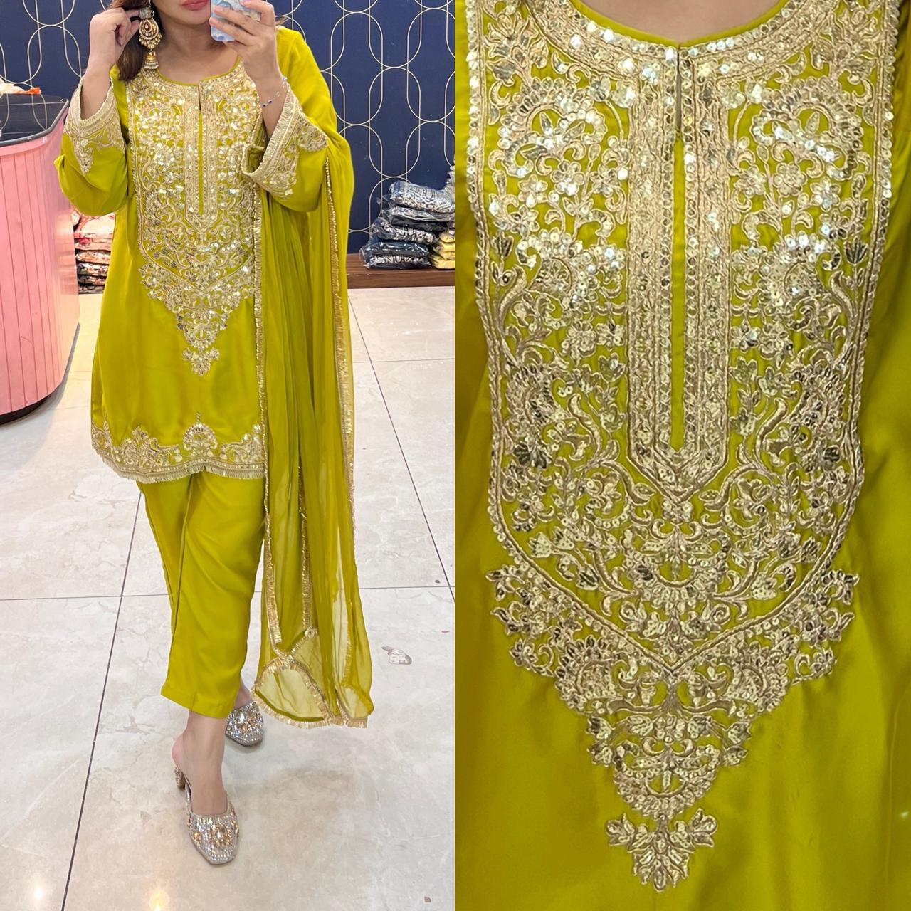 ✨ ARTICLE 1892 – Imported Fabric Co-ord Set ✨