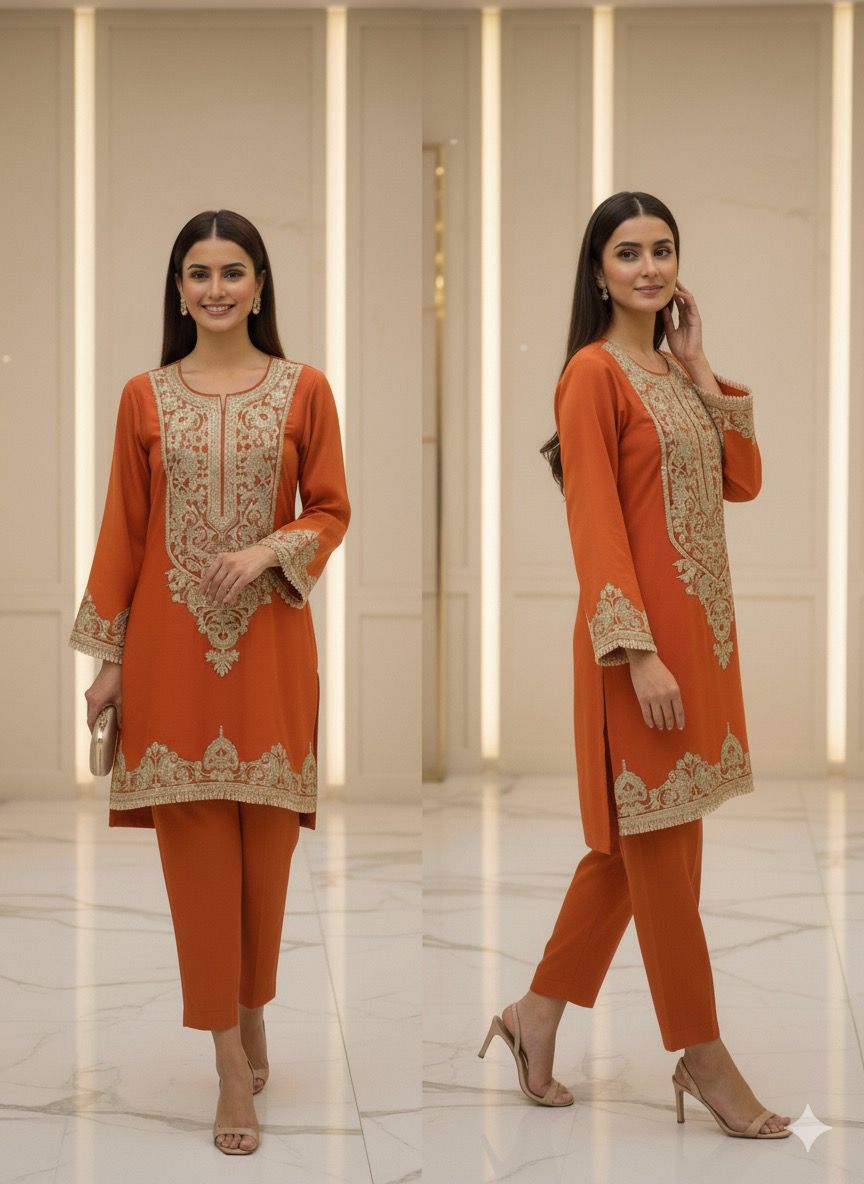 ✨ ARTICLE 1892 – Imported Fabric Co-ord Set ✨