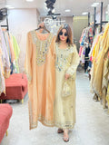Long Dress with original mirror work
