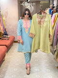 Article 1921 – Crush Tissue Fabric Zari Work Outfit for Women | Premium Festive Wear | Sizes 40–46