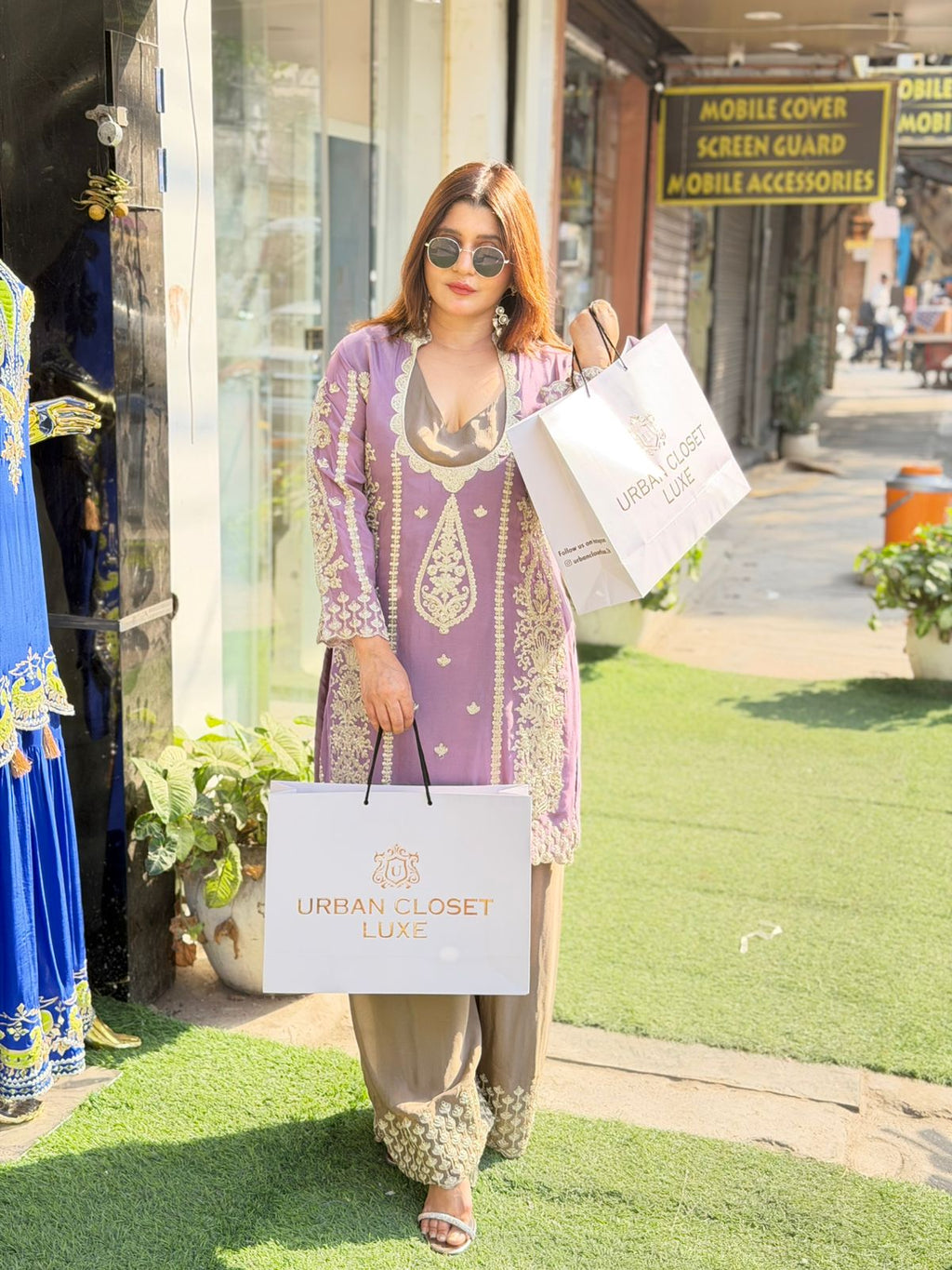 Article 1866 – Chinon 3-Piece Embroidered Cordset | Premium Festive Wear | Urban Closet