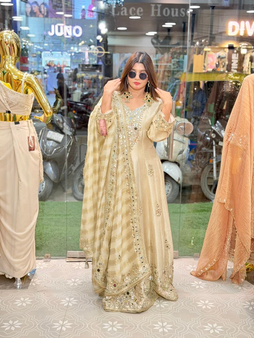 long Anarkali 2153