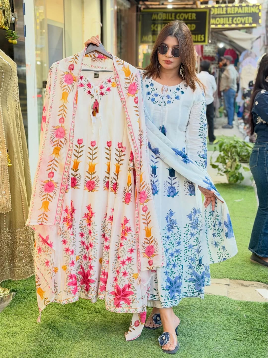 2241 Cotton Anarkali