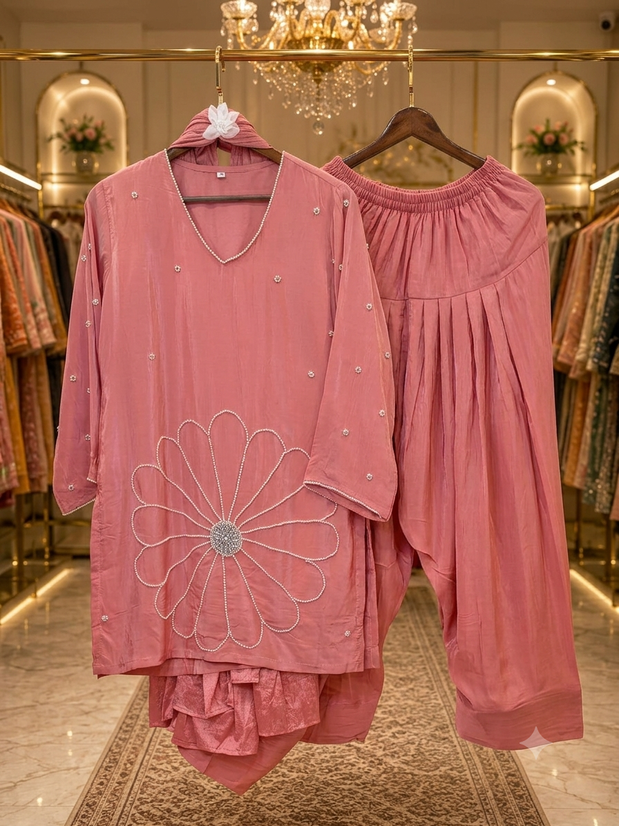 Pure crepe coord set
