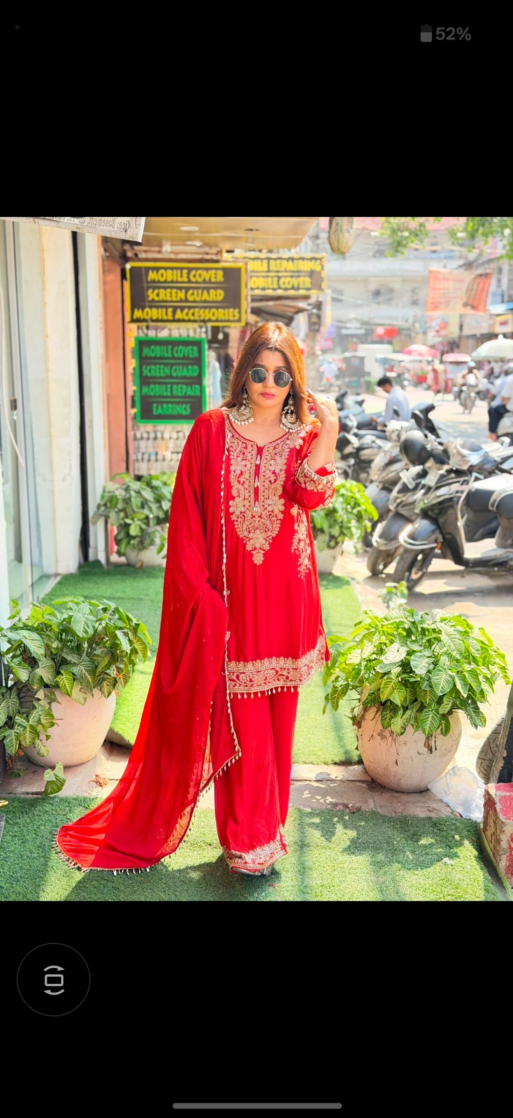Pure chenon beats work  coord set with farshi salwar