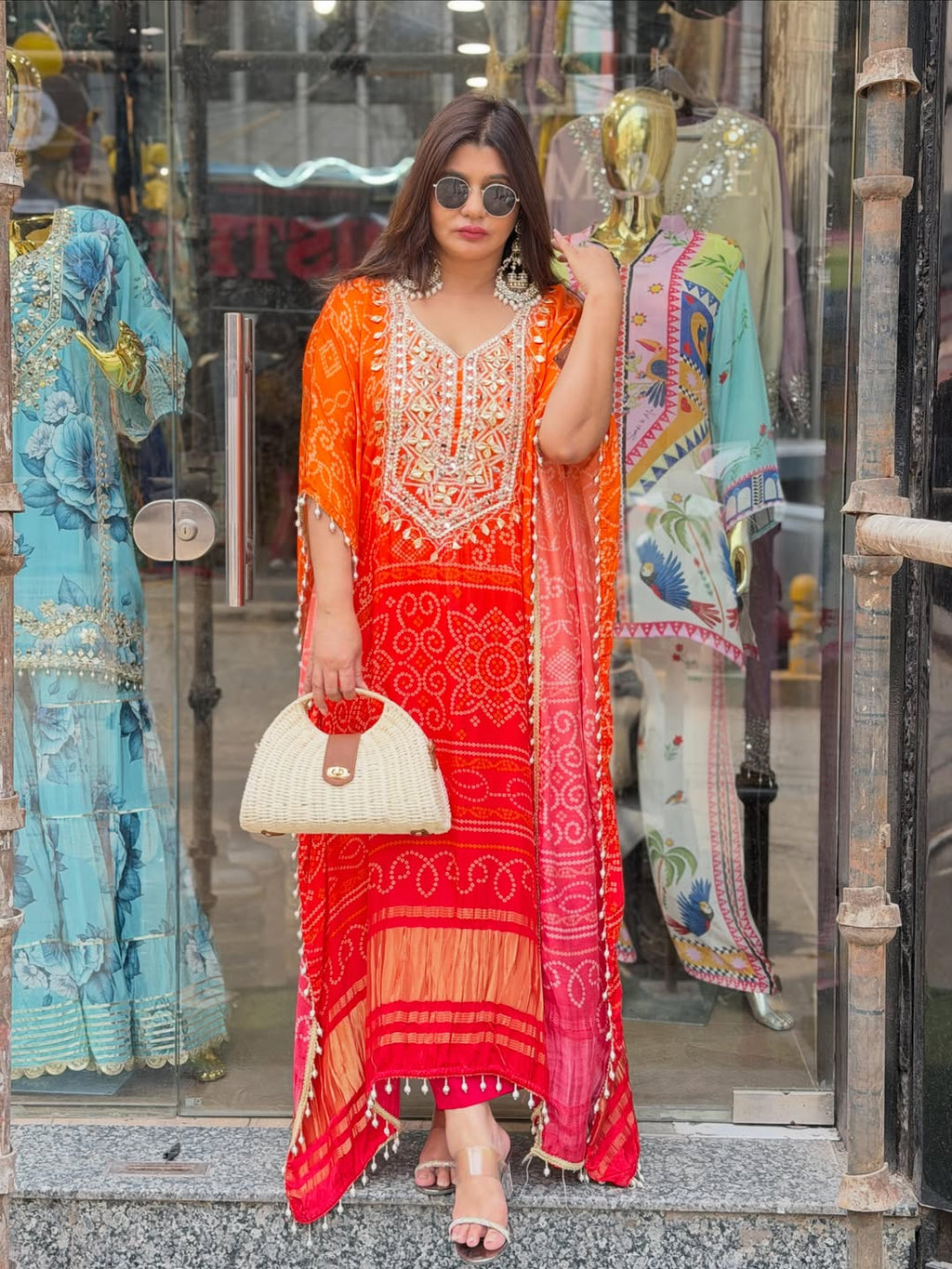 Pure Gazzi silk kaftaan