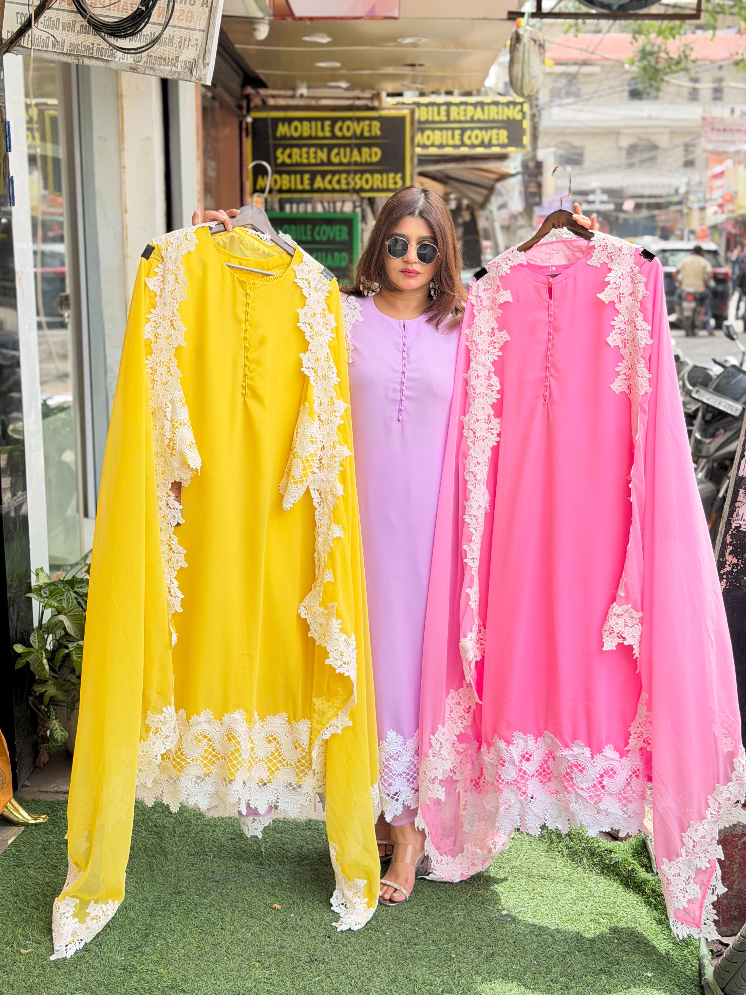 Elegant Pure Georgette Pakistani Suit with beautiful duapatta