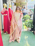 " Resham " - Three piece set with pure handwork