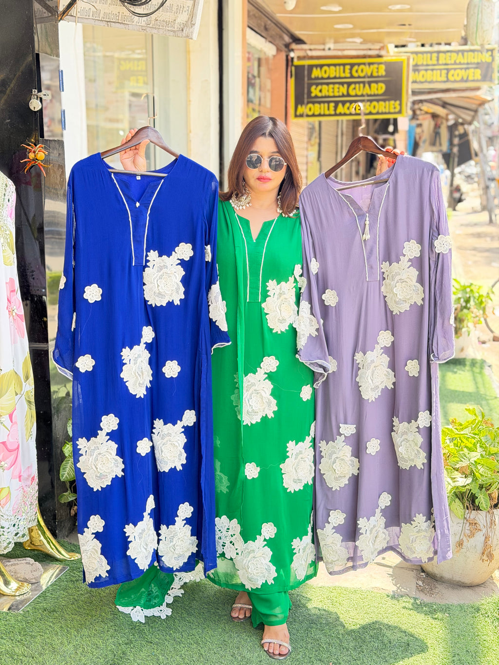 Elegant Pure Georgette Pakistani Suit with beautiful duapatta