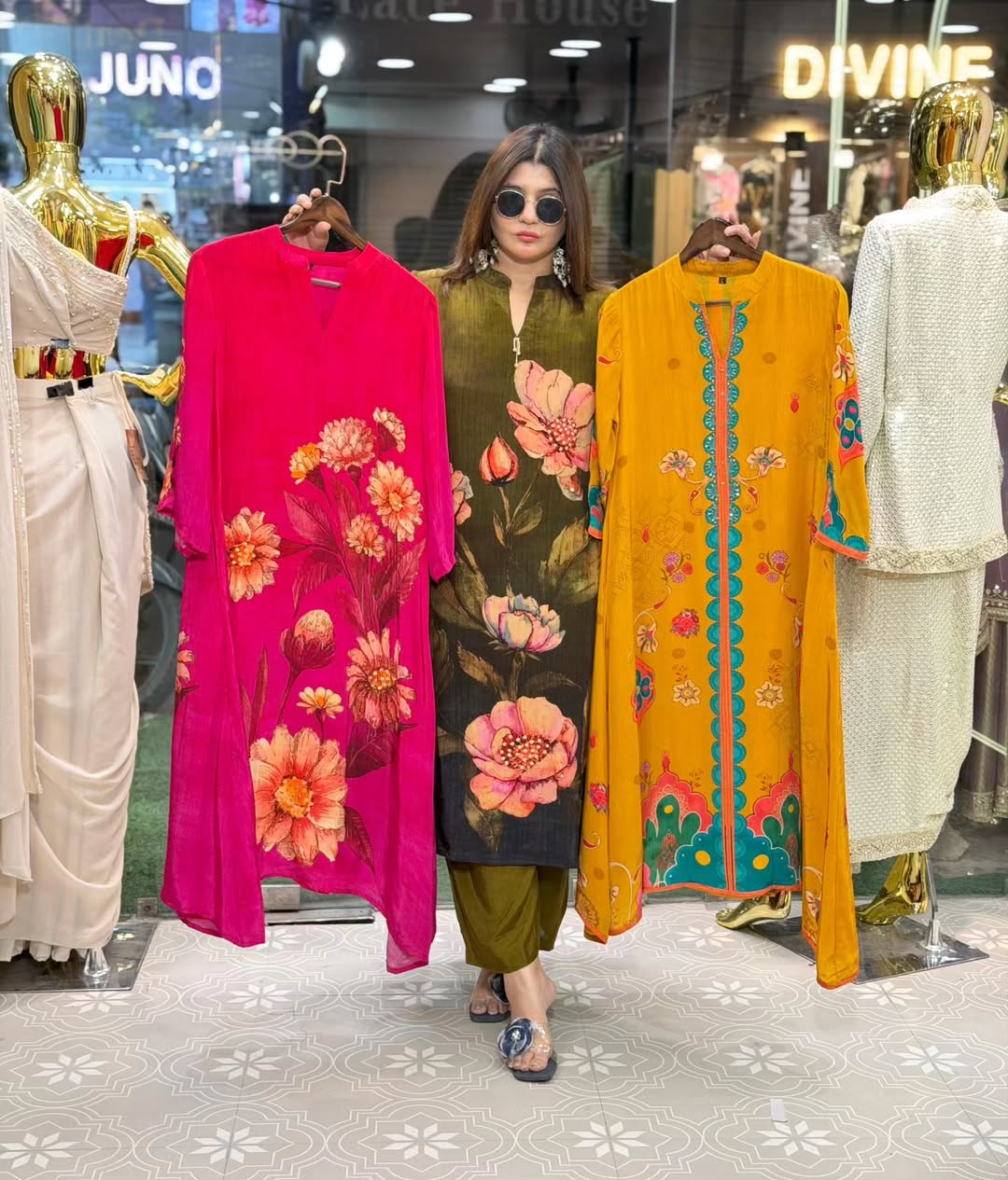 Digital Print Crepe Co-ord Set