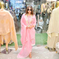 Shifli three piece suit with embroidery