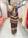 Digital Print Crepe Co-ord Set
