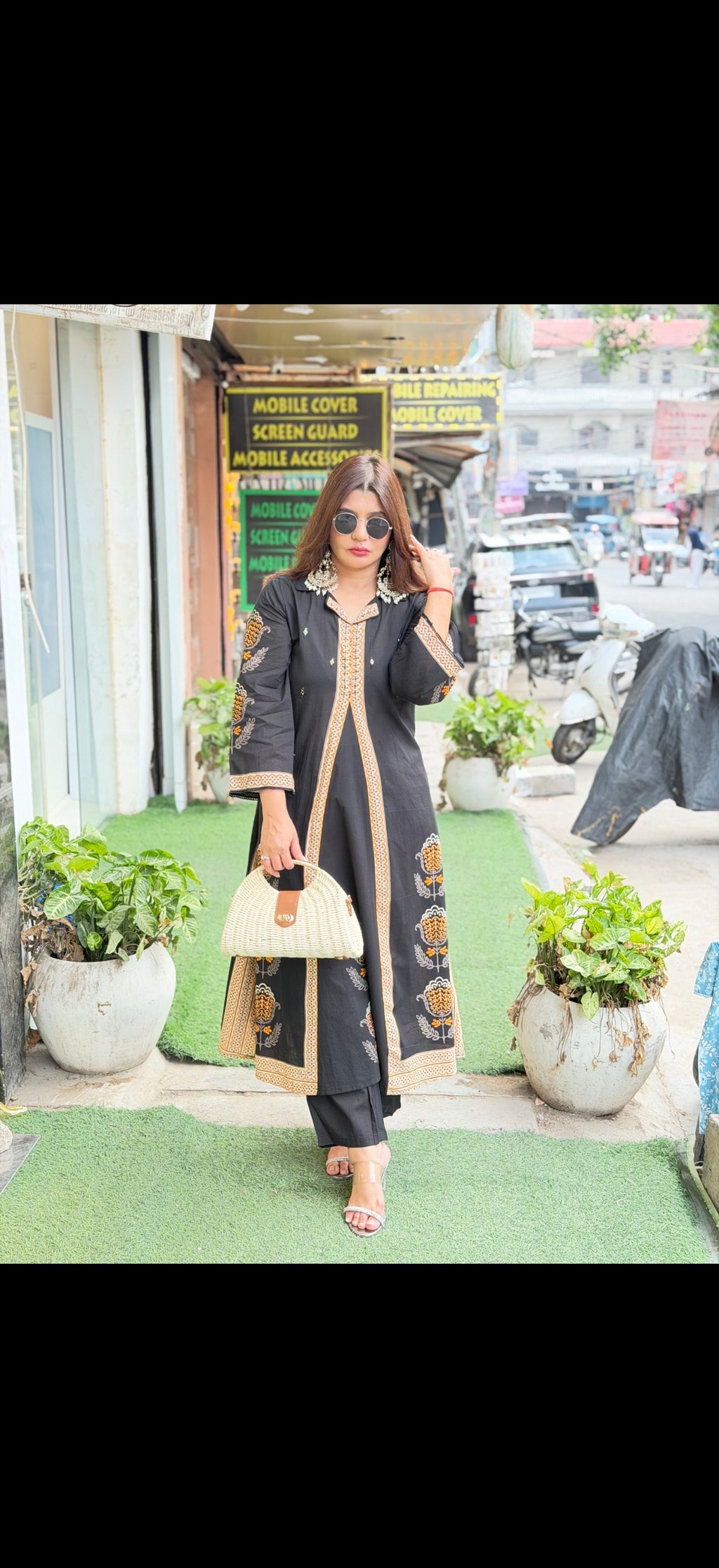 PRINTED Cotton coord SET